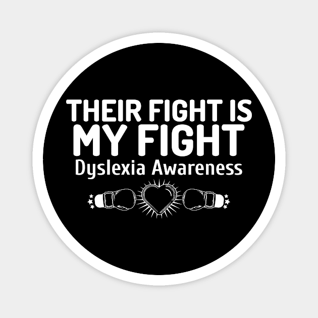 Dyslexia Awareness Magnet by victoria@teepublic.com